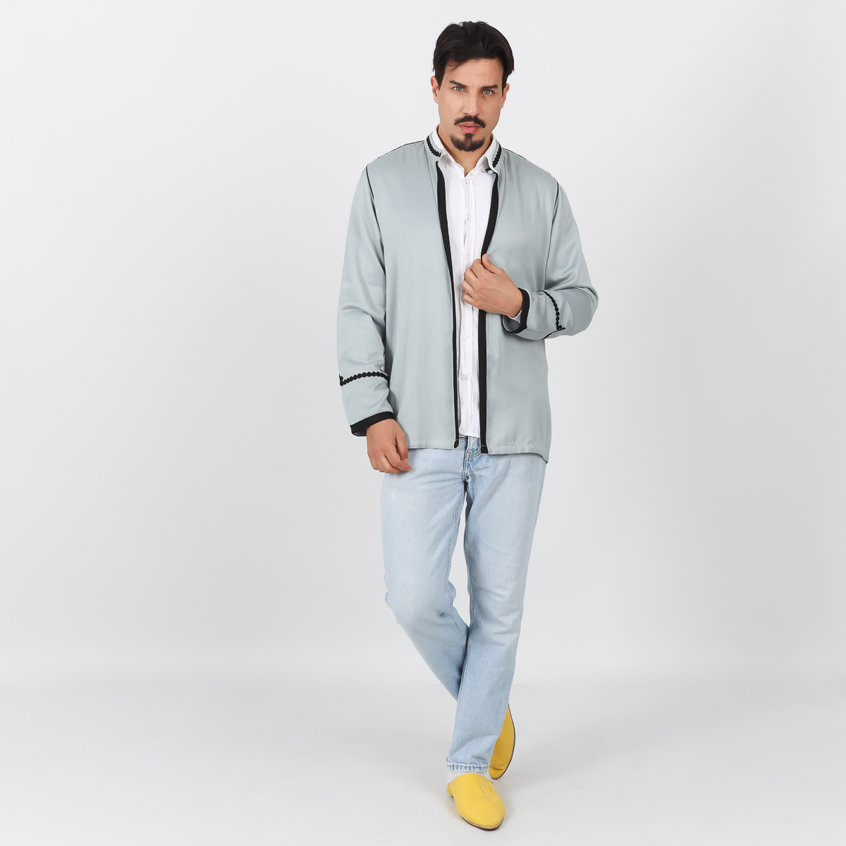 Veste « H » Mazih-25 – Style Élégant et Moderne